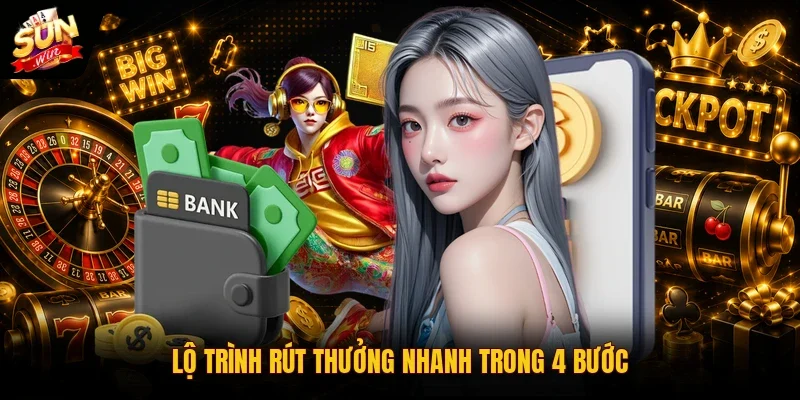 Lộ trình rút thưởng nhanh trong 4 bước