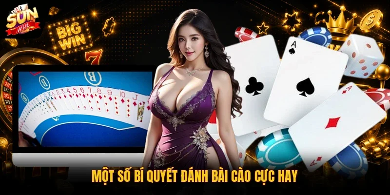 Một số bí quyết đánh bài cào cực hay