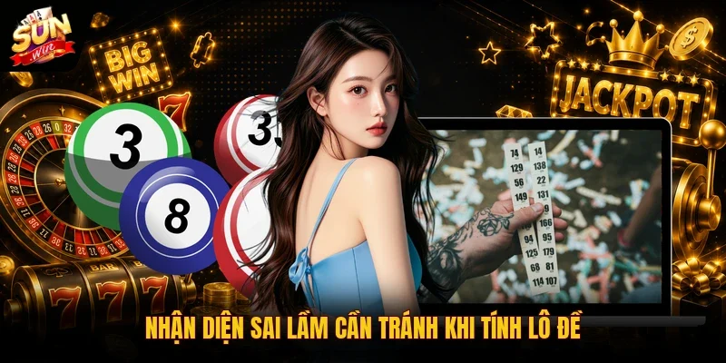Nhận diện sai lầm cần tránh khi tính lô đề